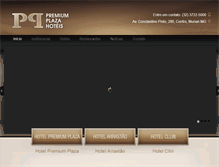 Tablet Screenshot of hotelpremiumplaza.com.br